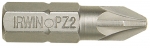 10504397 IRWIN Бит 1/4 / 25 mm, Pozidriv Pz1 ( 2 шт.)