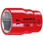 Насадки (двойной шестигранник) для торцовых ключей KNIPEX KN-98471