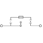 Клемма с предохранителем Weidmuller WSI 4/2/LD 140-250V AC/DC 1880390000