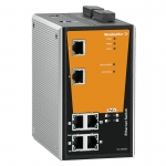 Power over Ethernet Сетевой выключатель Weidmuller IE-SW-PL06MT-2TX-4POE 1286910000