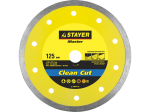 Сплошные отрезные алмазные круги CLEAN CUT, серия MASTER Stayer 36675-230