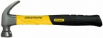 Молоток с гвоздодером 1-51-505 STANLEY  Молоток GRAPHITE с гвоздодером 450гр
