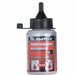 Порошок меловой красный, 50 г, для разметочных шнуров MATRIX 84857