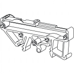 Фиксатор Weidmuller RF RS 70 RE/A3/M.BEZ OR 0119560000