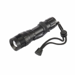 Фонарь, 3W CREE LED 3W, зум, 3 режима 100%-50%-строб, клипса, ремешок, 160 Лм, 200 м, 3хААА Stern 90582