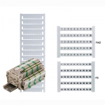 0473560201 WEIDMULLER  Маркировка вертикальная DEK5 201:250 в клеммные колодки