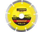 Сегментные отрезные алмазные круги UNIVERSAL, серия MASTER Stayer 36671-115