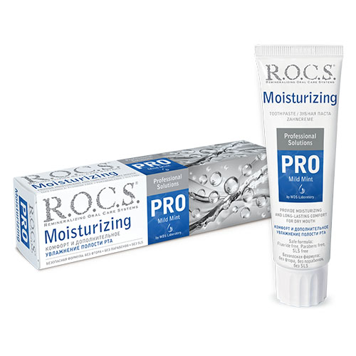 R.O.C.S. Зубная паста Moisturizing увлажняющая 135 гр (R.O.C.S., R.O.C.S. PRO)