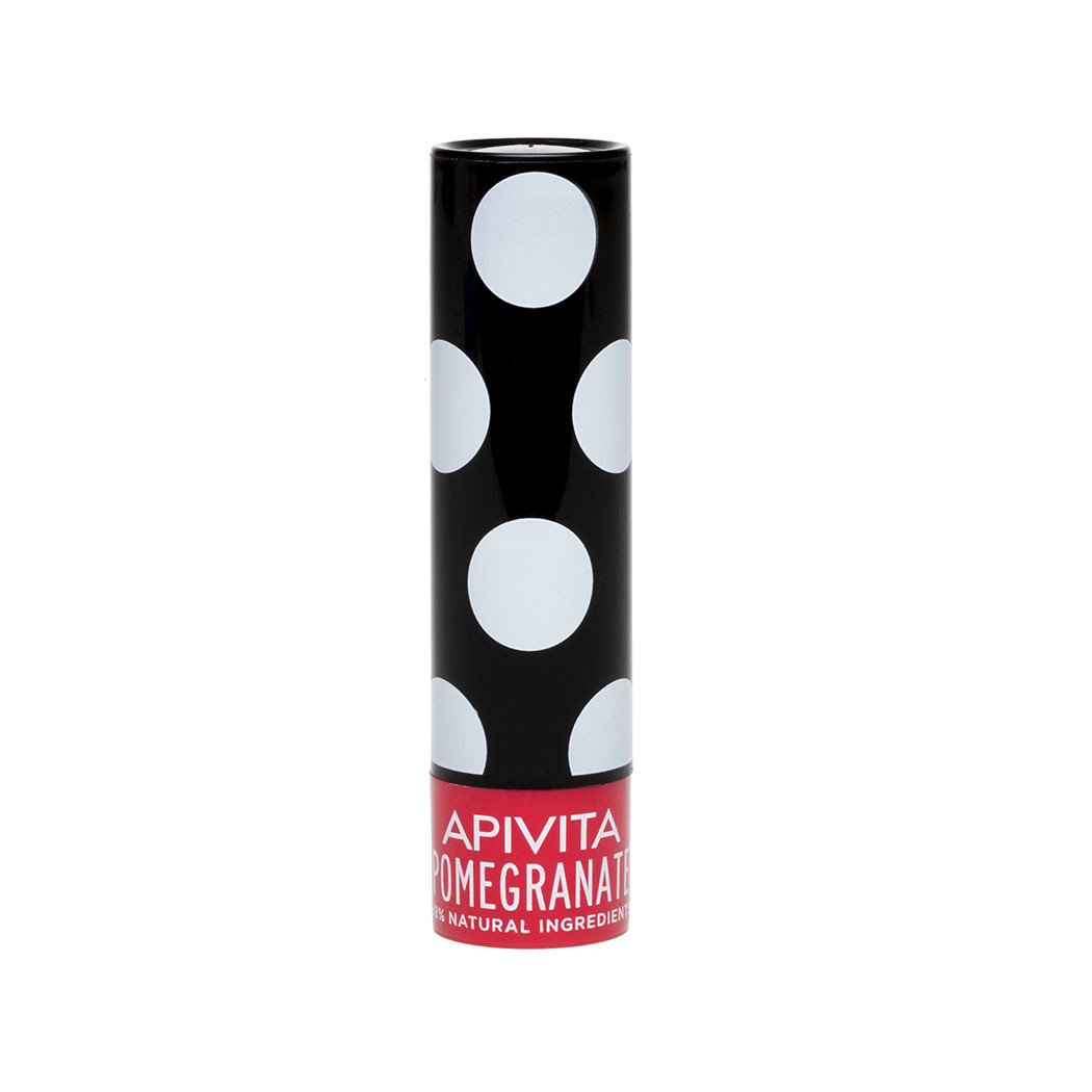 Уход за губами  Pharmacosmetica Apivita Уход для губ с оттенком Граната, 4,4 г (Apivita, Lip Care)