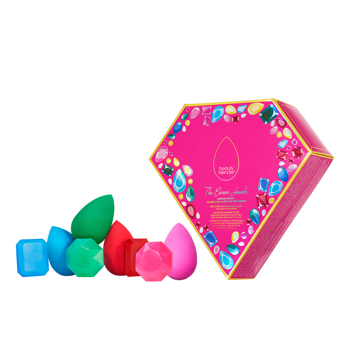 Beautyblender Подарочный набор The Crown Jewels (Beautyblender, Спонжи)