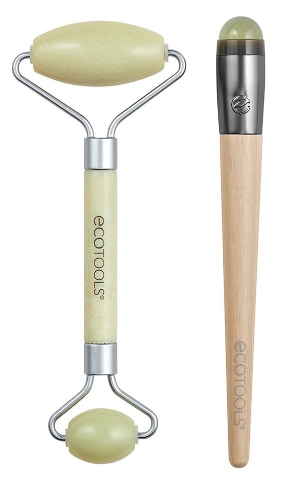 Аксессуары Eco Tools Набор нефритовых роллеров для лица Jade Roller Duo (Eco Tools, Everyday Сollection)