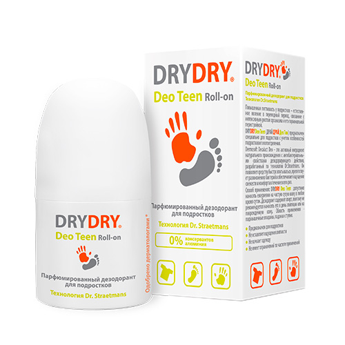   Pharmacosmetica Dry Dry Парфюмированный дезодорант для подростков, 50 мл (Dry Dry, Deo Teen)