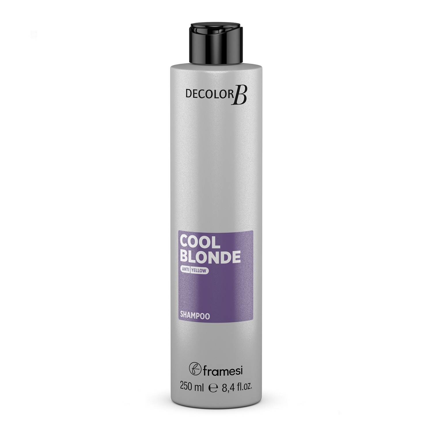 FRAMESI Шампунь для холодных оттенков блонд Cool Blonde Anti Yellow Shampoo, 250 мл (FRAMESI, Decolor B)