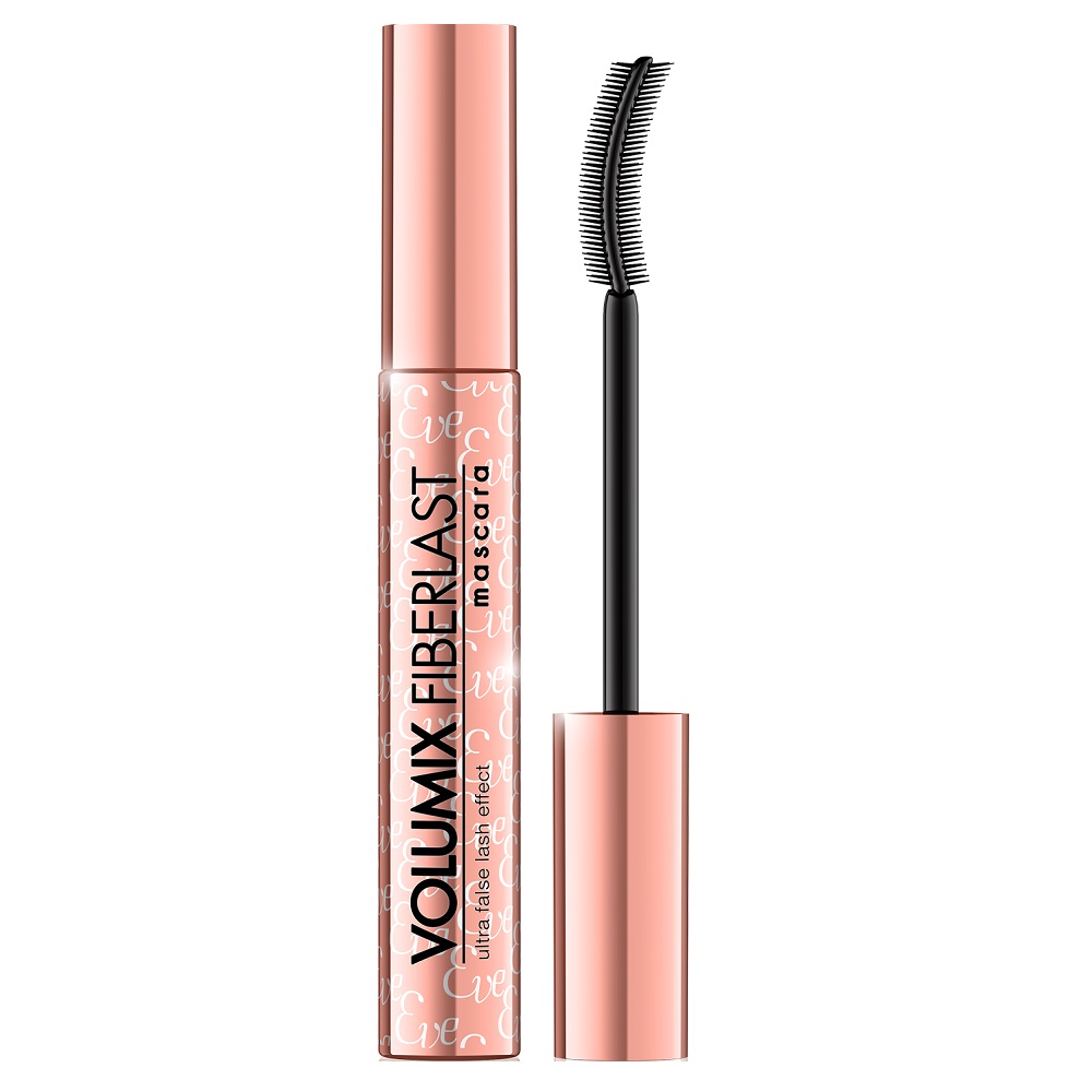 Для глаз  Pharmacosmetica Eveline Cosmetics Тушь для ресниц с эффектом накладных ресниц Volumix Fiberlast черная, 10 мл (Eveline Cosmetics, Декоративная косметика)