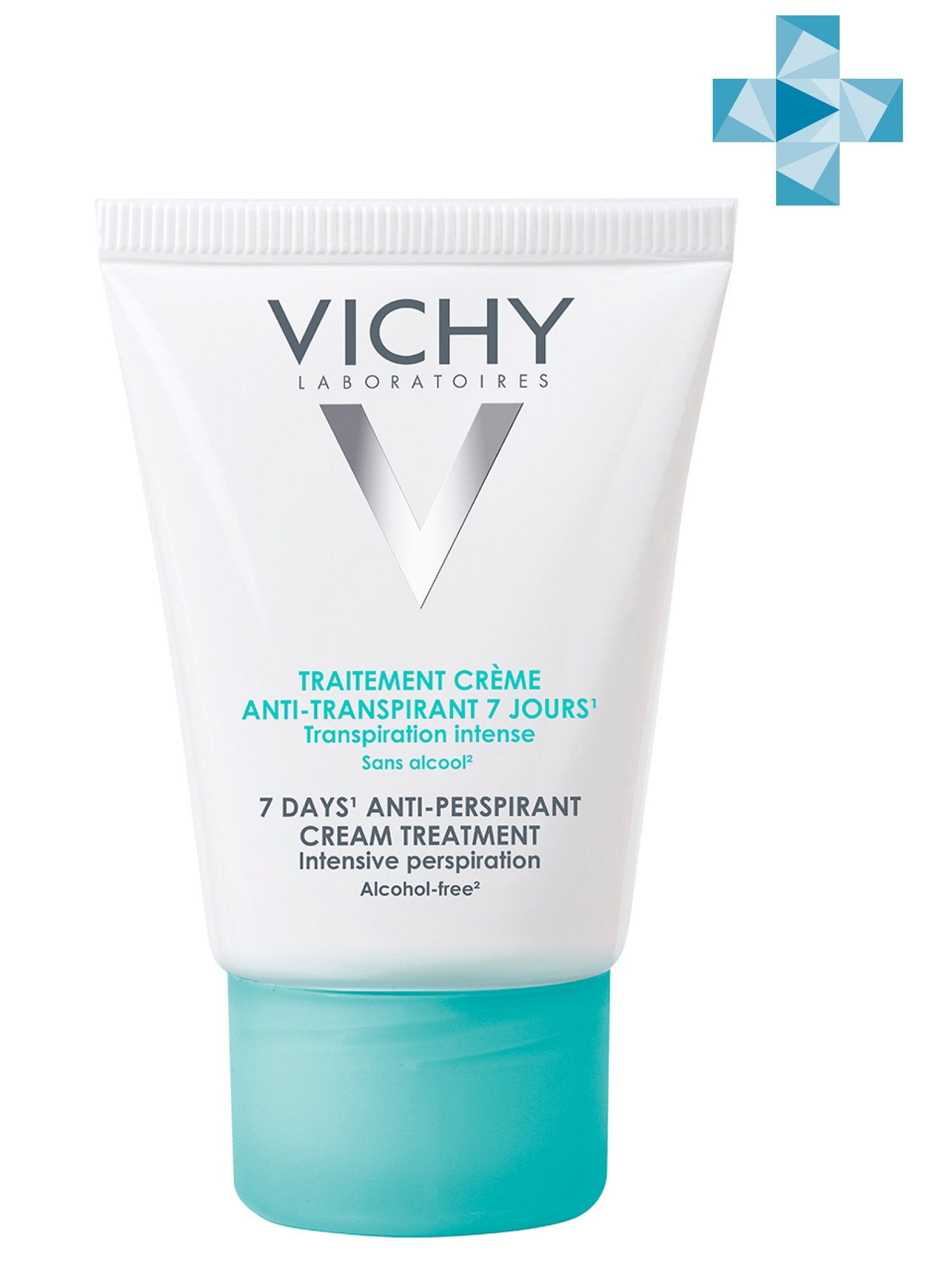   Pharmacosmetica Vichy Дезодорант-крем 7 дней, регулирующий избыточное потоотделение, 30 мл (Vichy, Deodorant)