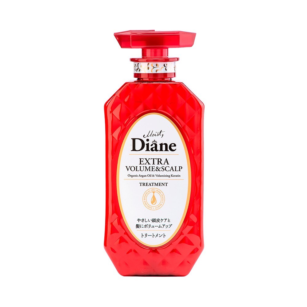  Кератиновый бальзам - маска для волос Moist Diane Perfect Beauty  Extra Volume & Scalp  450мл