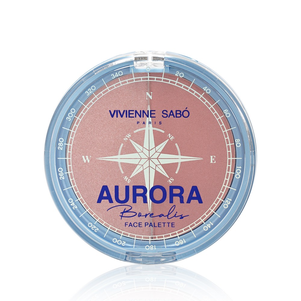 Палетка для лица Vivienne Sabo Aurora Borealis 01 , 8г