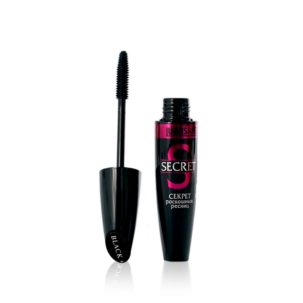  Тушь для ресниц Luxvisage Secret Черная 12г