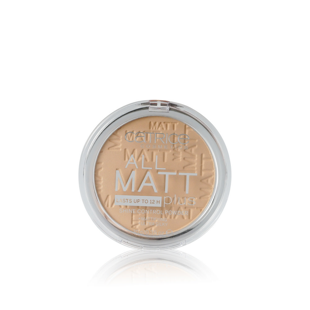 Пудра для лица Catrice All Matt Plus Shine Control компактная 025 Sand Beige 10г