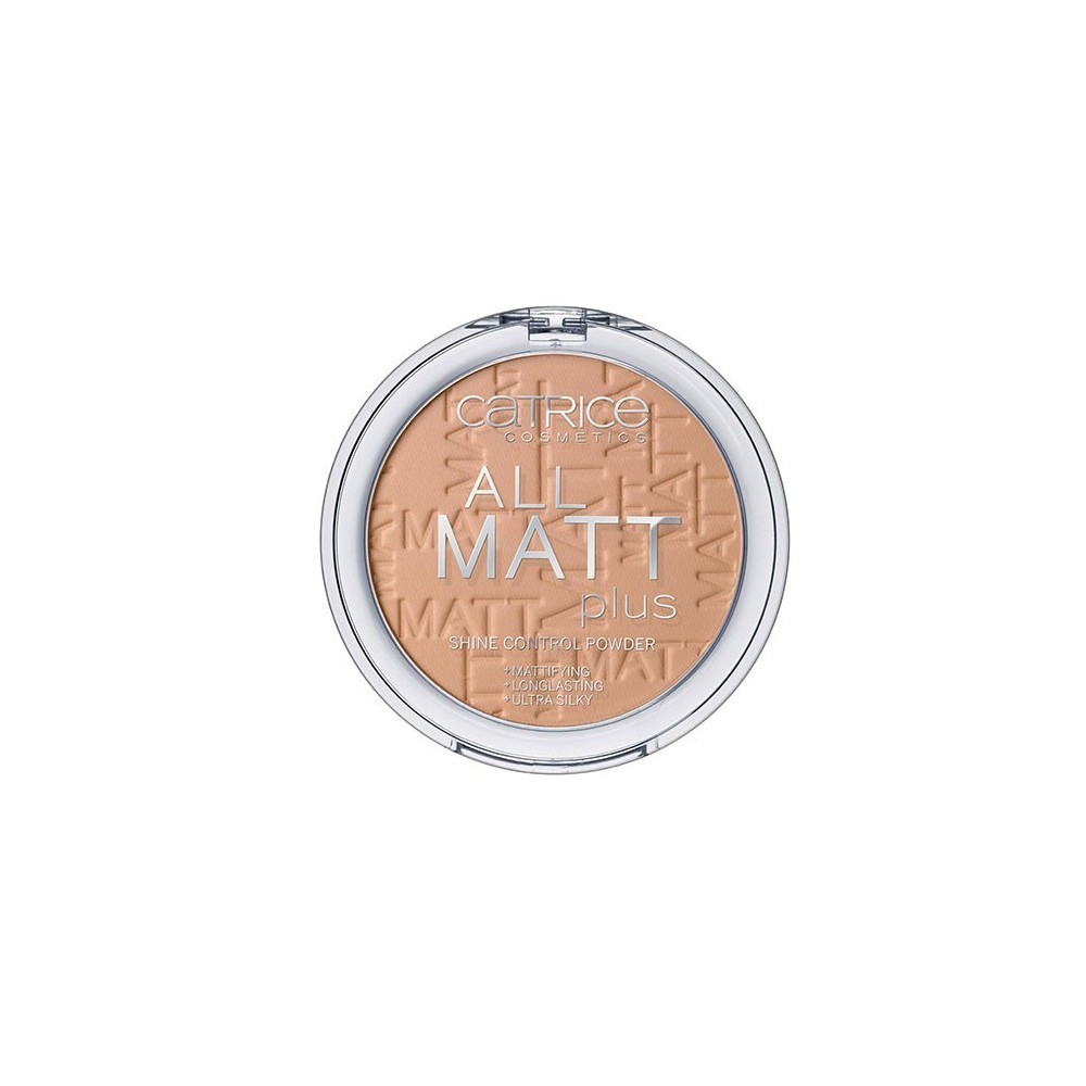 Пудра для лица Catrice All Matt Plus Shine Control компактная 030 Warm Beige 10г