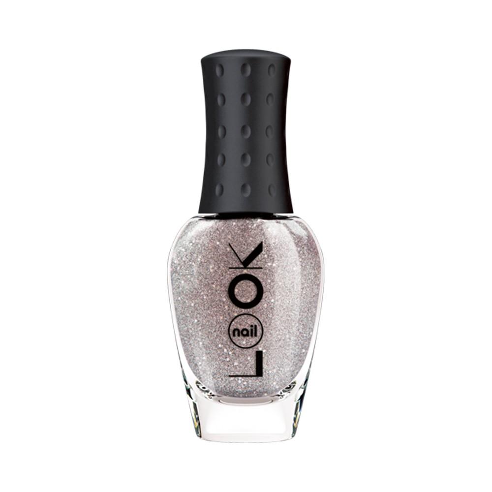 Лак для ногтей NailLook Real Sugar Glitz текстурный 31083 Светло-серебристый 8,5мл