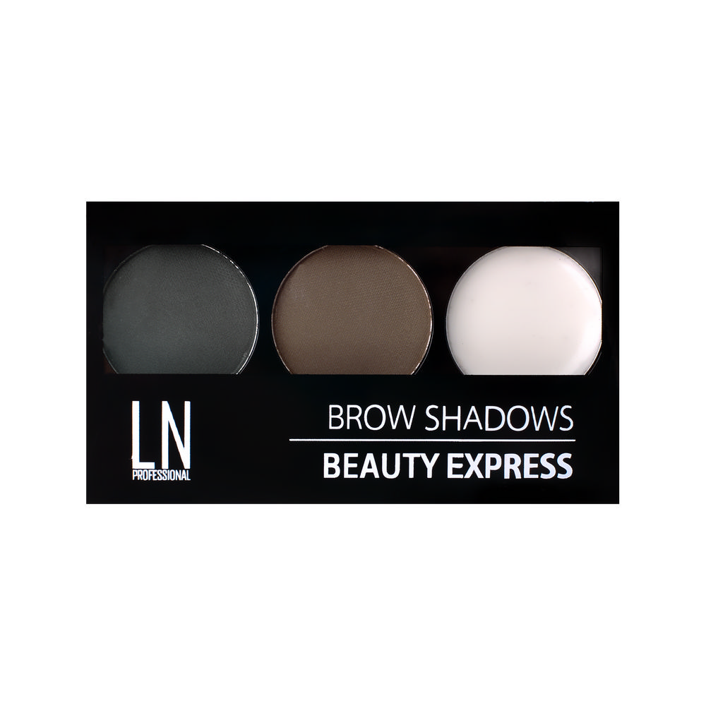 Набор для макияжа бровей LN Professional Beauty Express 02 12г