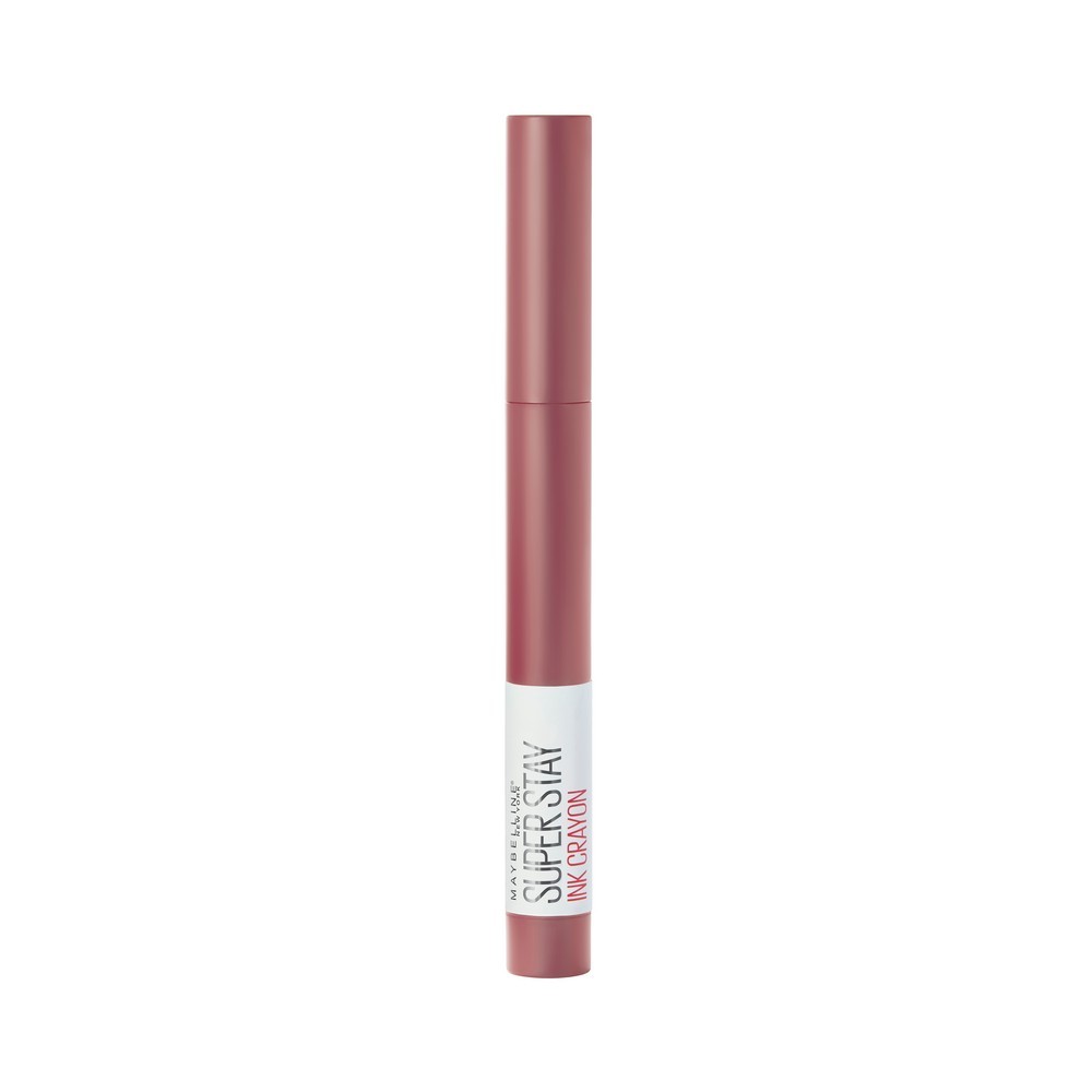   Улыбка радуги Стойкая помада - стик для губ Maybelline New York Superstay Ink Crayon 15 Веди за собой 1,5г