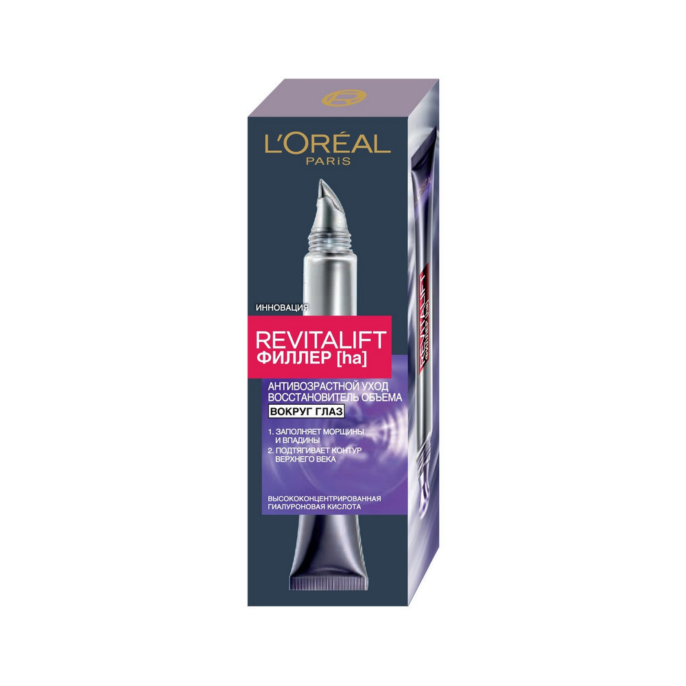 Крем L`Oreal Paris Revitalift Filler [H.A] Антивозрастной уход вокруг глаз 15мл