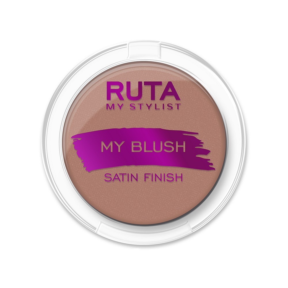 Компактные румяна для лица Ruta My Blush 06 Обаяние терракота 7г