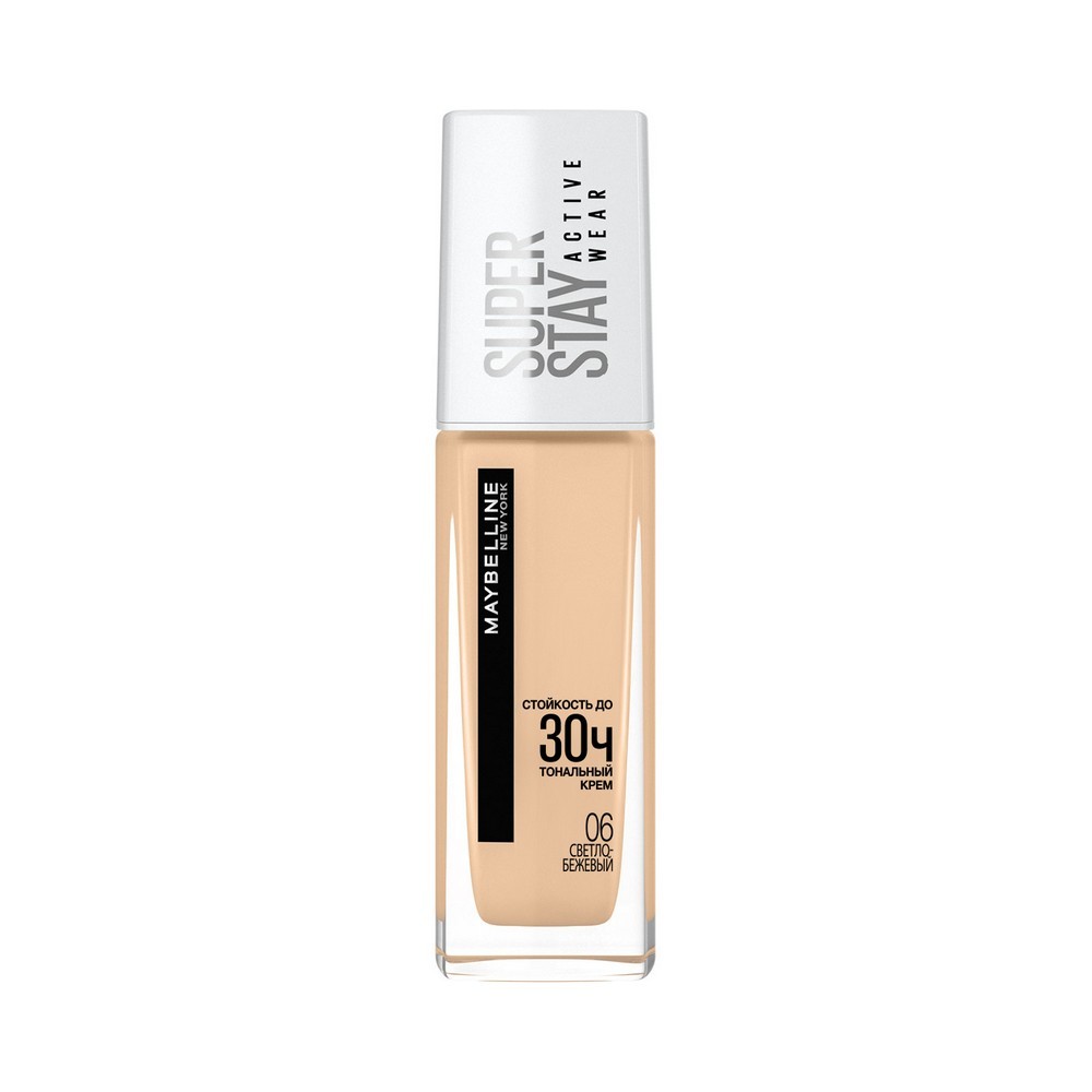 Тональный крем для лица Maybelline New York SuperStay Active Wear 06 Светло-бежевый 30мл