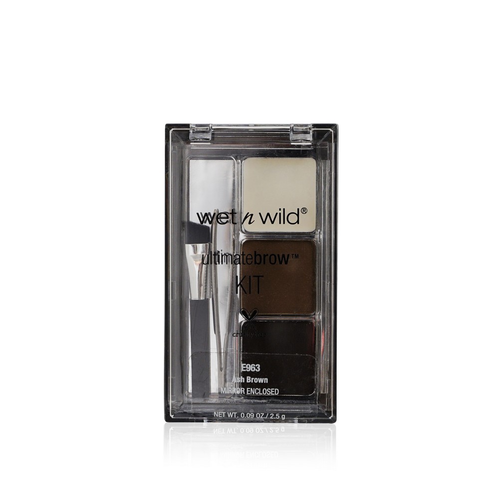 Тени Набор для бровей Wet'n Wild Ultimate E963 Ash Brown 3г