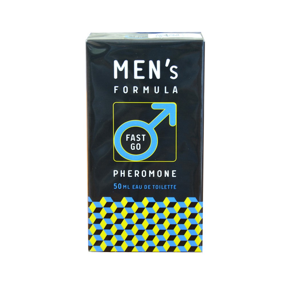 Мужская туалетная вода с феромонами Delta Parfum Men's Formula  Fast go  50мл