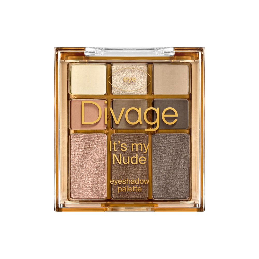 Тени для век Divage  It's My Nude  12,8г