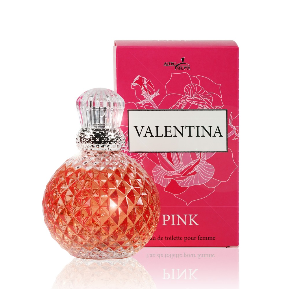   Улыбка радуги Женская туалетная вода Altro Aroma Valentina  Pink  100мл