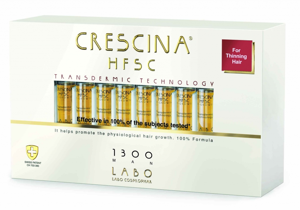 Уход за волосами Crescina 1300 Лосьон для возобновления роста волос у мужчин Transdermic Re-Growth HFSC, №20 (Crescina, Transdermic)