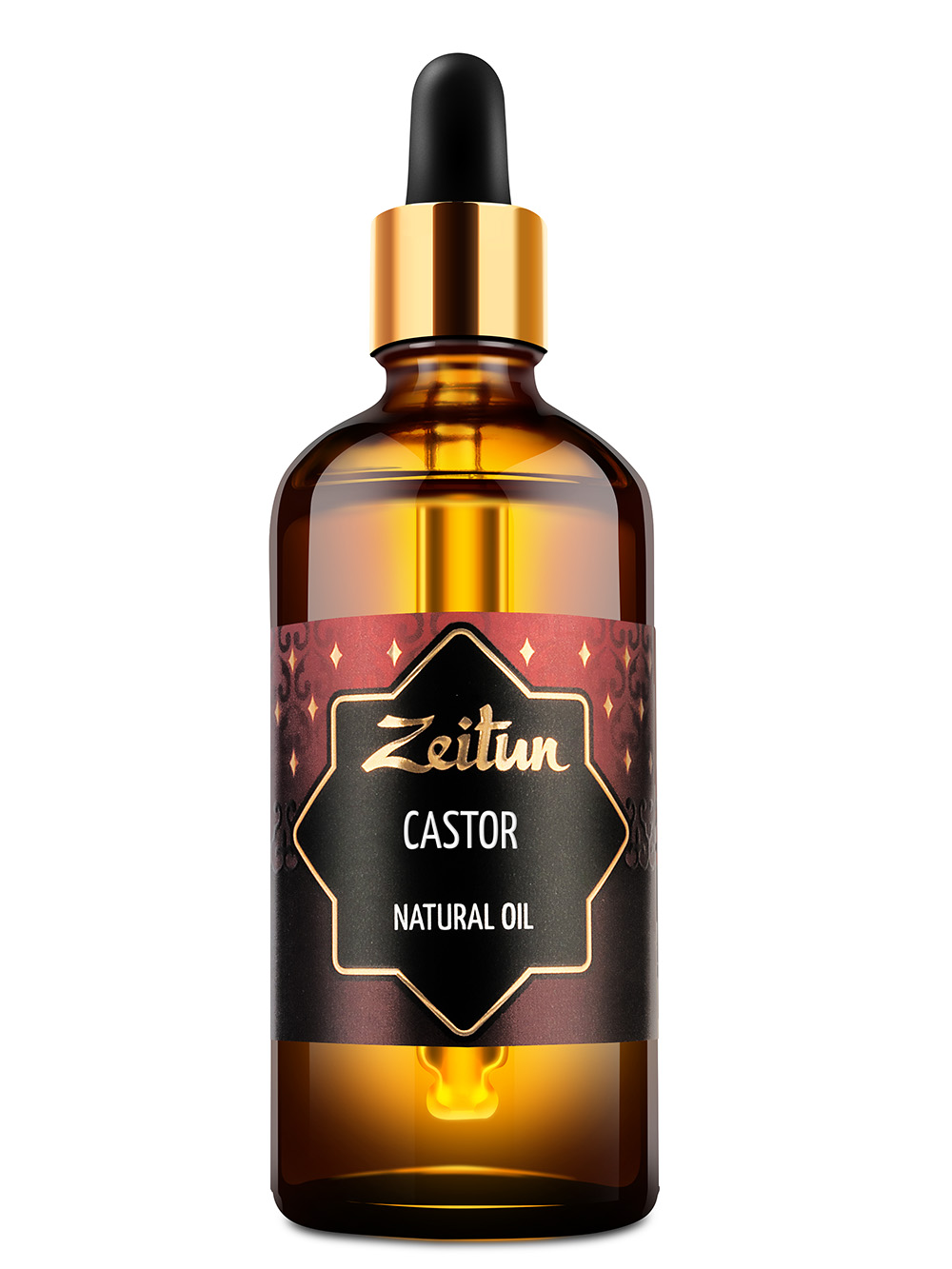 Жирные масла Zeitun Натуральное касторовое масло, 100 мл (Zeitun)