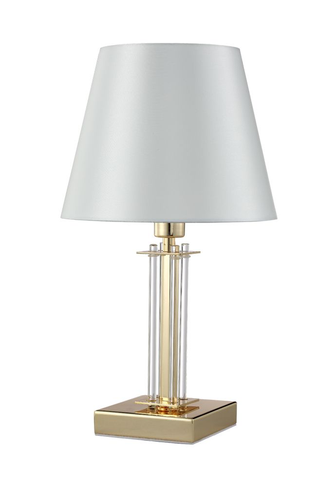 Настольная лампа Crystallux NICOLAS NICOLAS LG1 GOLD/WHITE