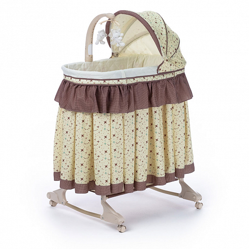 Колыбель детская с электронной системой укачивания - Simplicity 3070 3 в 1, Paisley