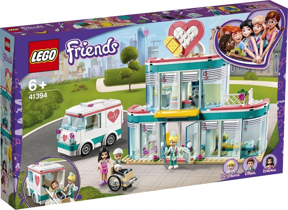 Lego Friends (Друзья) Конструктор из серии Подружки - Городская больница Хартлейк Сити