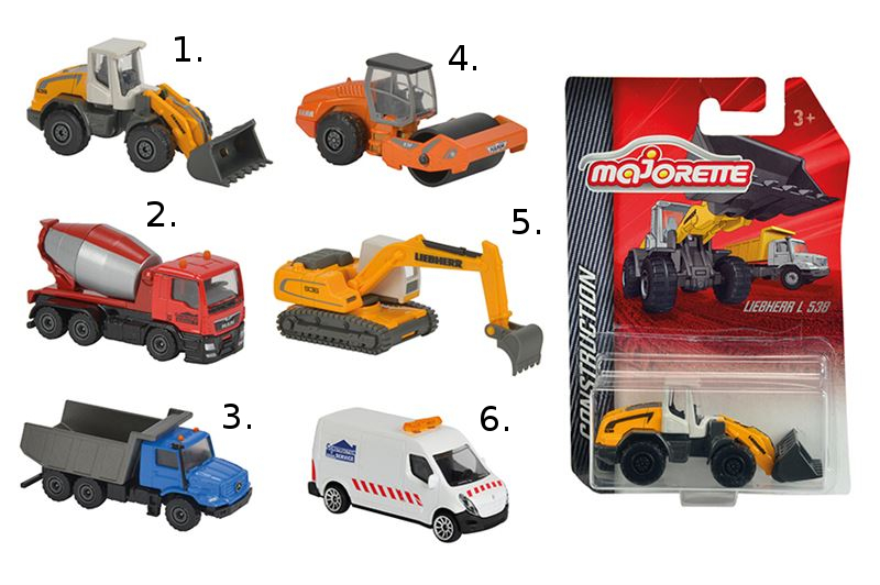 Экскаваторы  ToyWay Строительная техника
