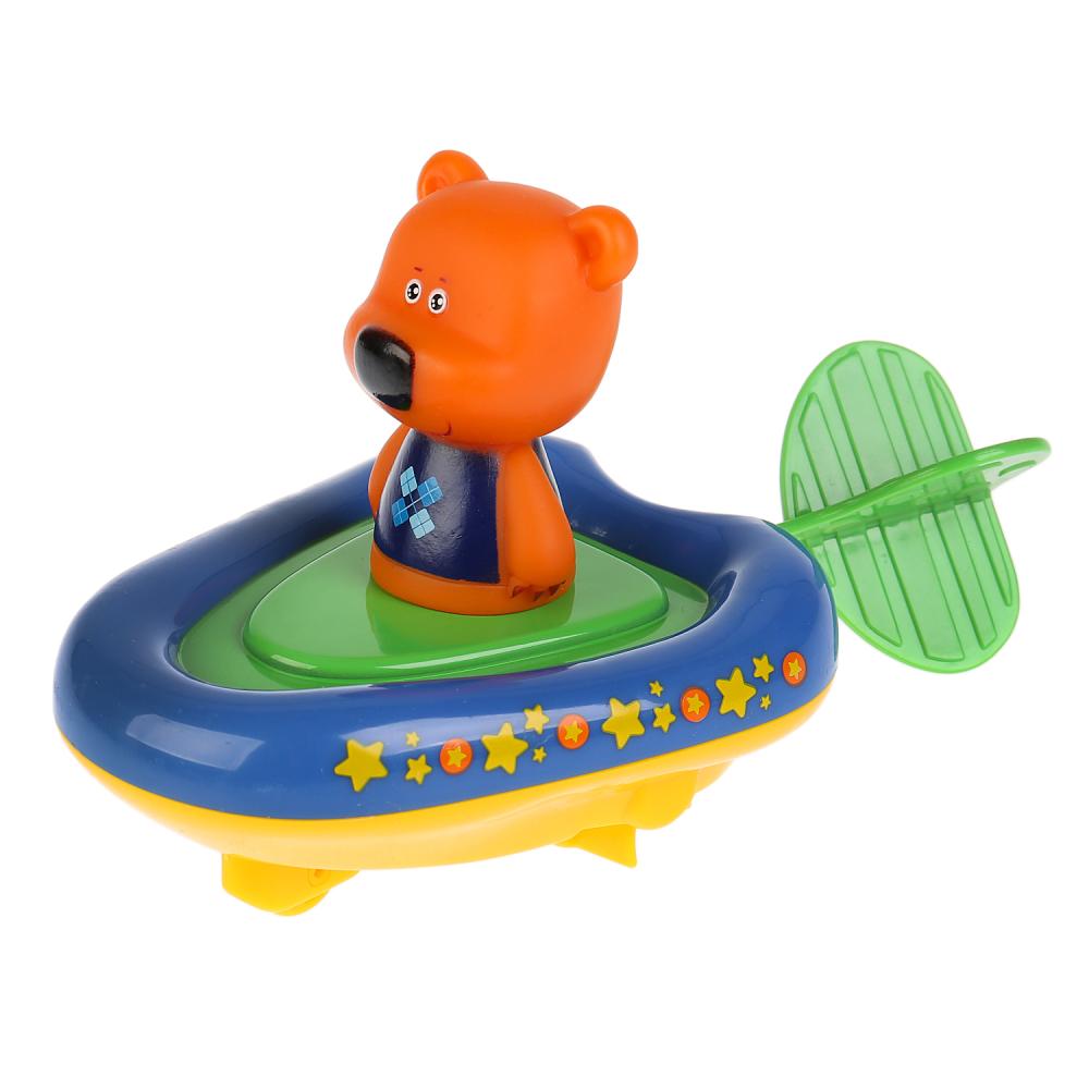 Резиновые игрушки  ToyWay Игрушка пластизоль для ванны Капитошка – Ми-ми-мишки, Лодка и Кеша, 5,4 см