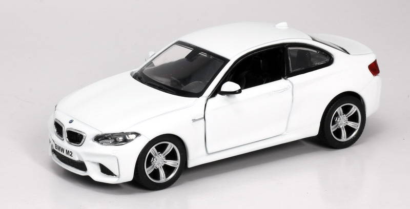  Металлическая инерционная машина RMZ City - BMW M2 Coupe with Strip, 1:32, 2 цвета