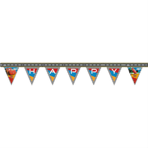 Гирлянда Тачки RSN Happy Birthday