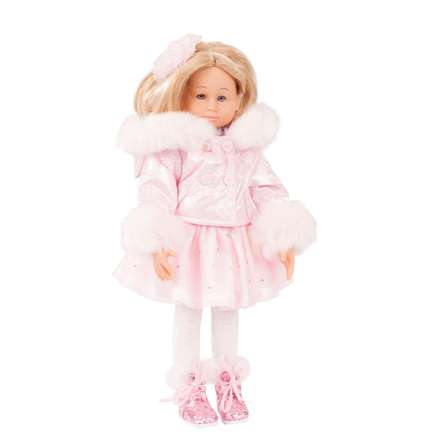 Куклы Gotz (Гетц)  ToyWay Кукла Лиза в зимней одежде, 36 см