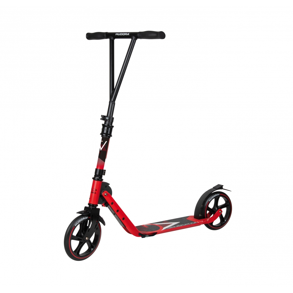 Самокат 2х колесный - Hudora BigWheel Generation V 205, rot