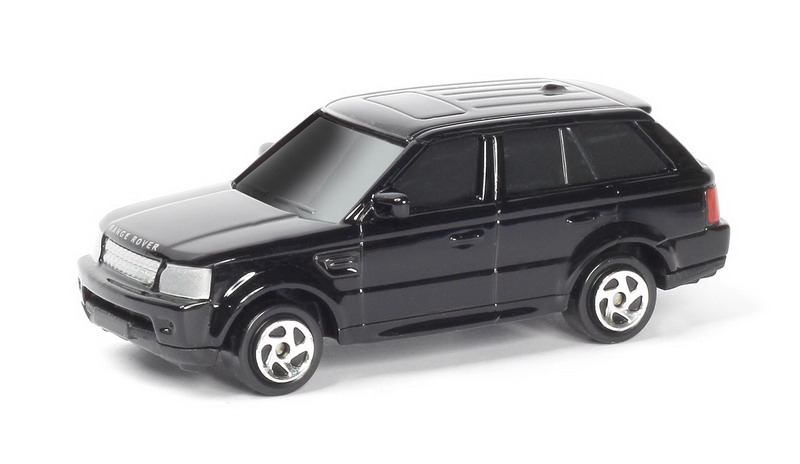 Металлическая машина - Range Rover Sport, 1:64, черный