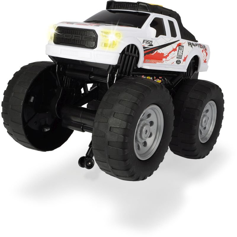 Гоночные машины Рейсинговый монстр-трак Ford Raptor, моторизированный, свет, звук, 25,5 см