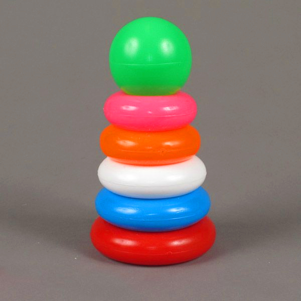 Развивающая игрушка Пирамида, 19 см.