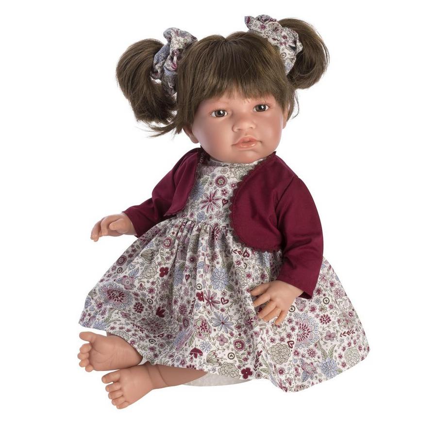 Куклы ASI (Испания)  ToyWay Кукла Нора в бордовом болеро, 46 см.