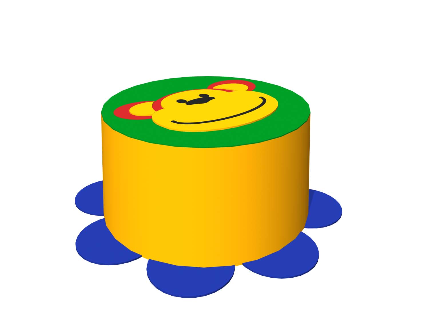 Мягкие игровые комплексы Пуфик – Макака, ДМФ-МК-01.39.00